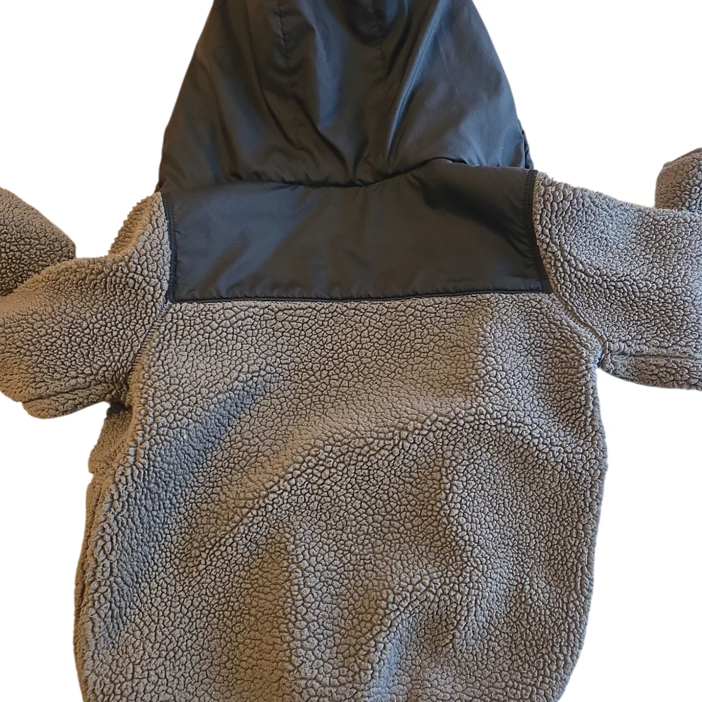 Columbia Gray Fleece Hoodie Sweatshirt